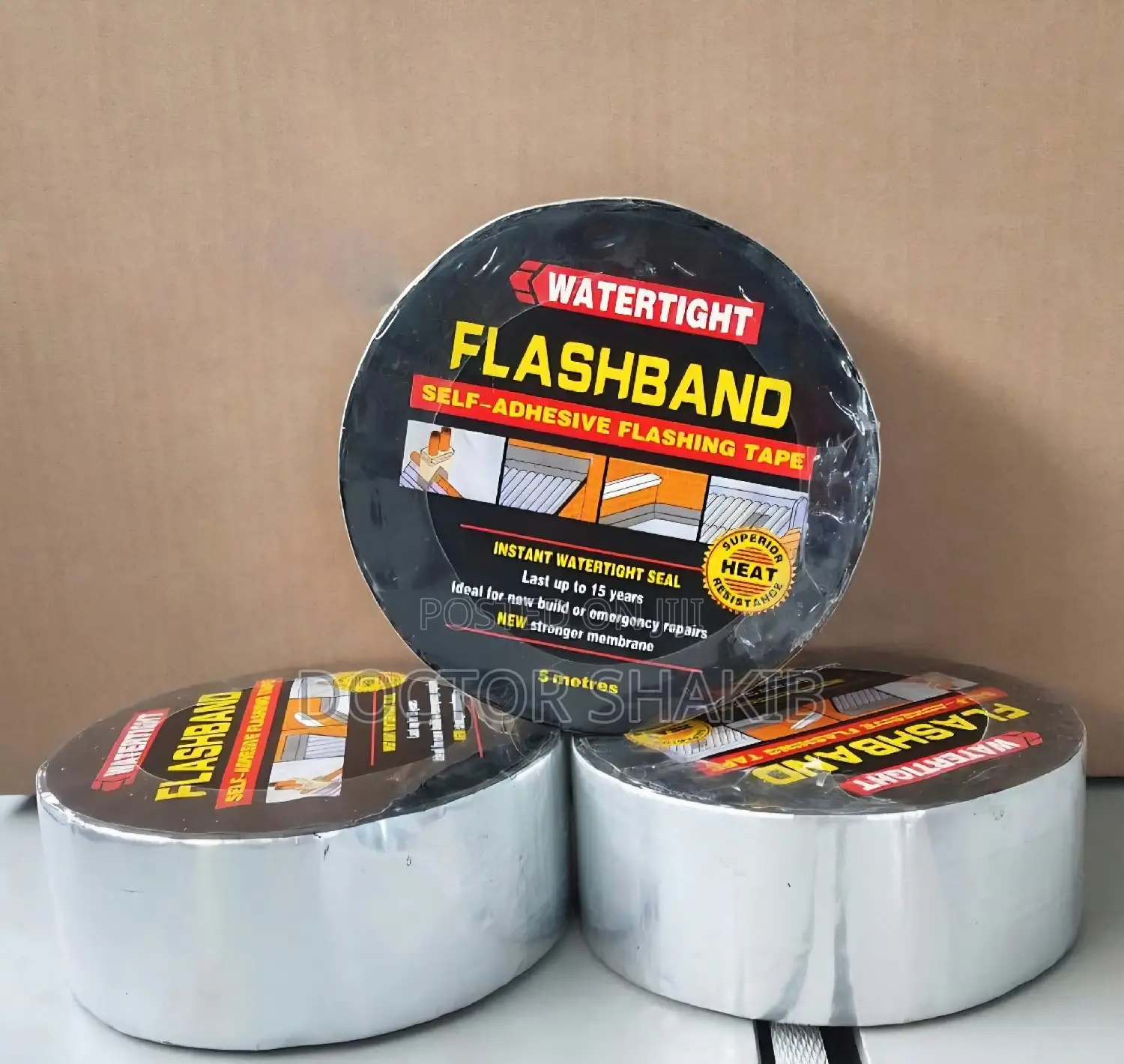 10metres Self-Adhesive Watertight Flashband Tape
