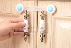 2pcs Child Safety Lock for Drawers, Doors and Cabinet Locking Latch