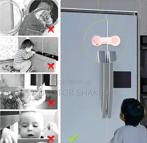 2pcs Child Safety Lock for Drawers, Doors and Cabinet Locking Latch