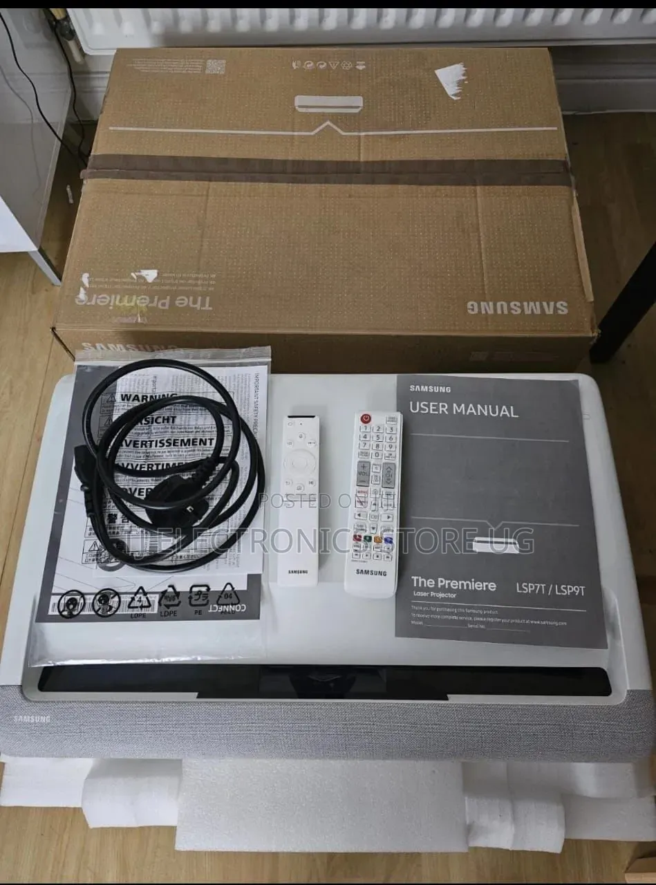 SAMSUNG LSP9T Triple Laser Smart Projector.