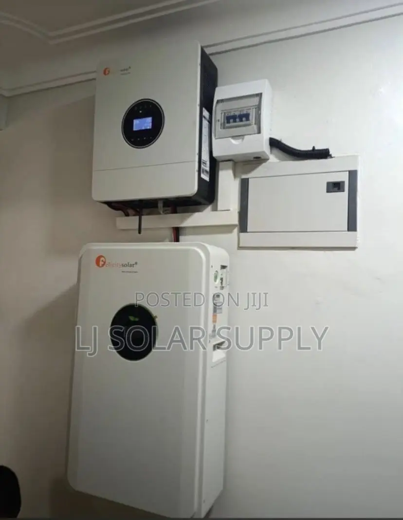 10KWH Lithium Battery 6kwh Hybrid Inverter(complete System)