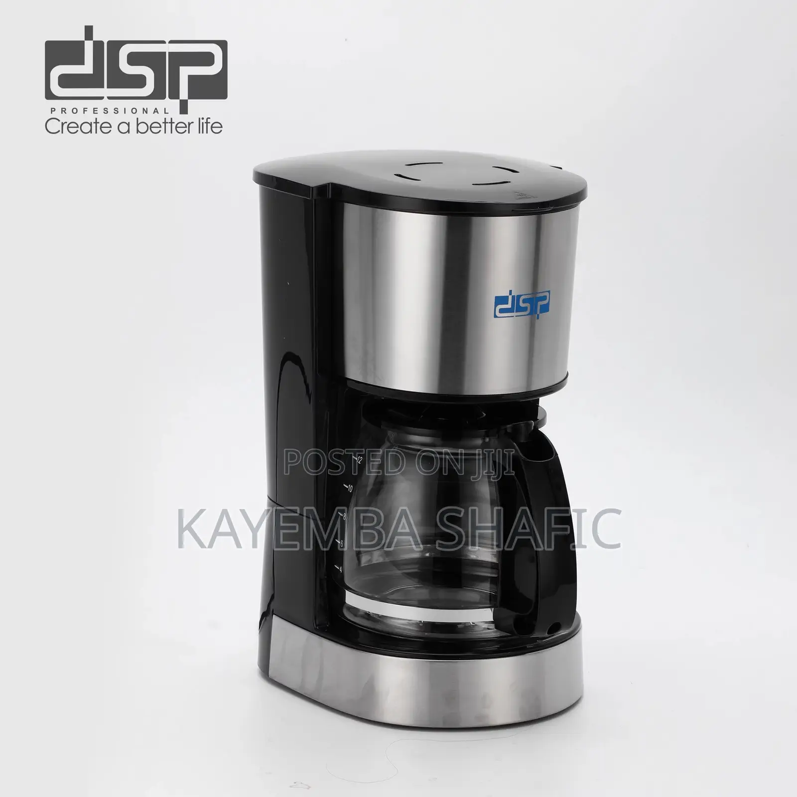 DSP 1.5L Drip Coffee Maker Machine - 800W (KA3128)