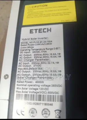 Hybrid Inverter 3600w