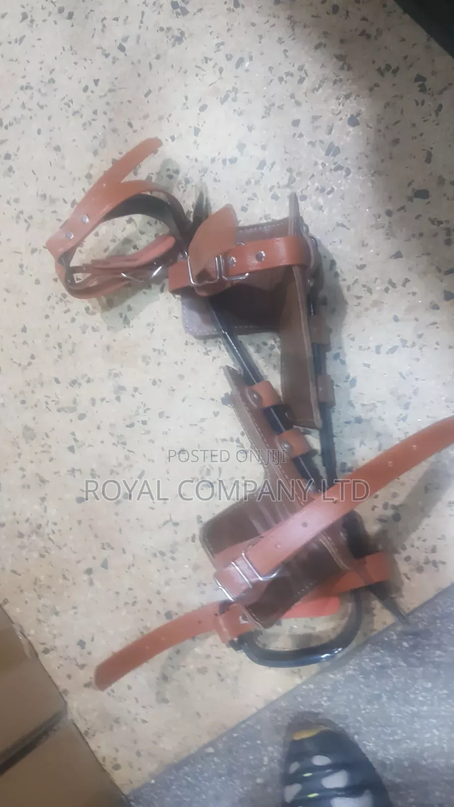 Leather Pole Climbers