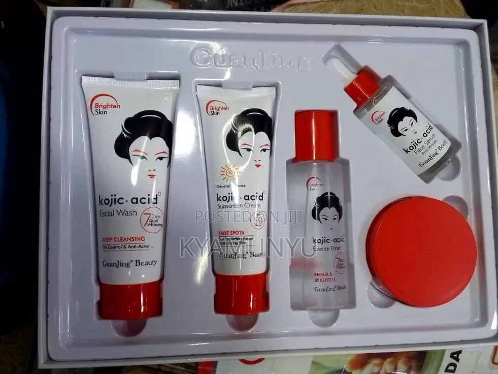 Kojic Acid Skincare Set.