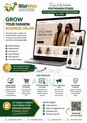 Get a Professional Fashion Online Store – Kampala