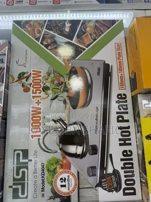 DSP KD4047 Double Electric Cooker Hot Plate – 2500W Brand New