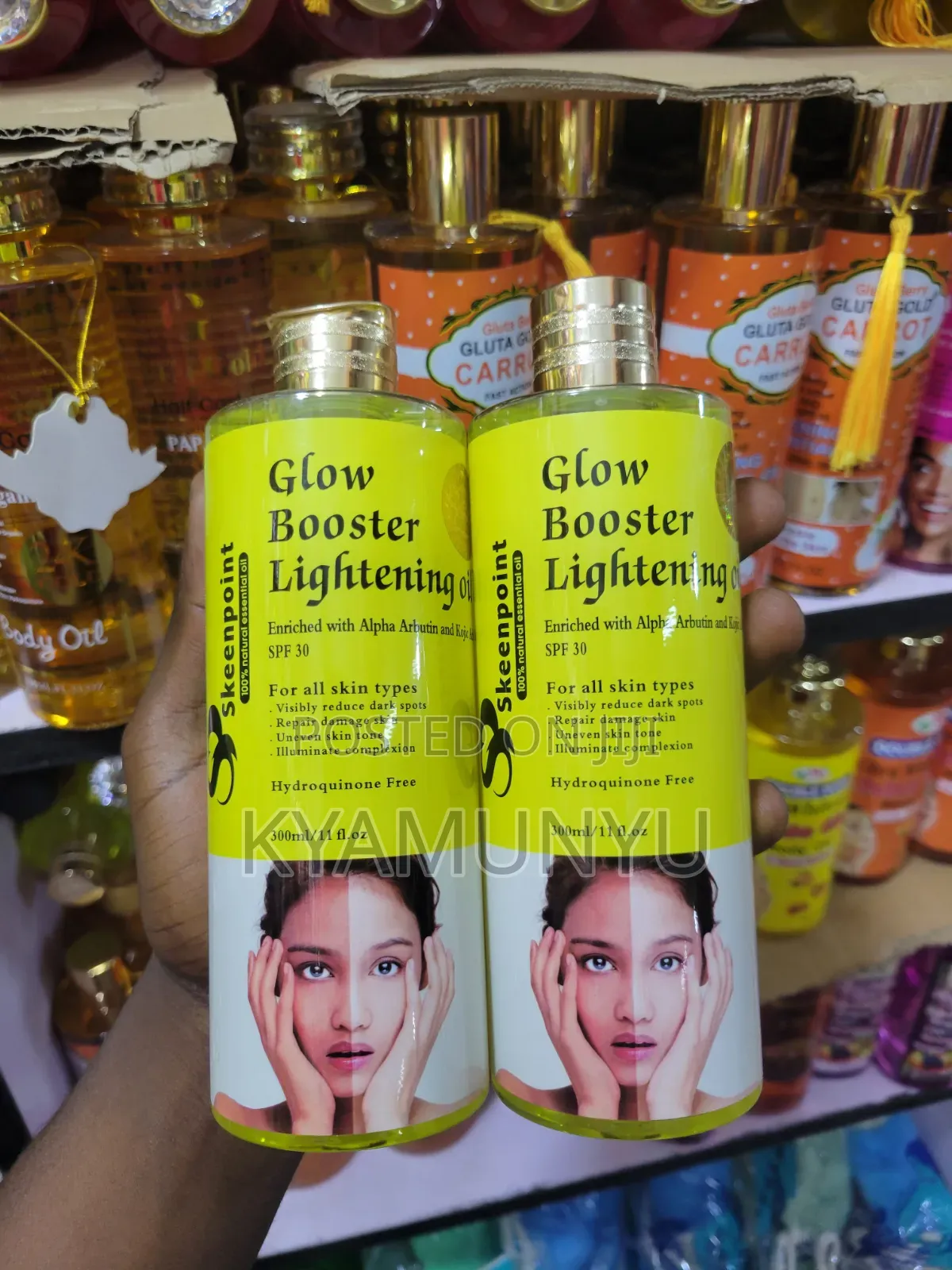 Glow Booster Lightening Oil.