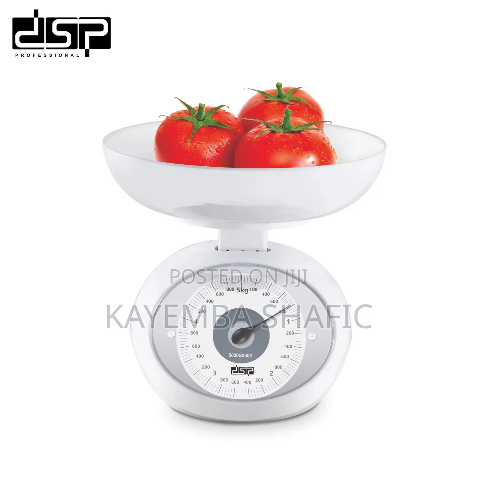 DSP Mechanical Kitchen Food Scale With Removable Bowl (5kg Capacity)