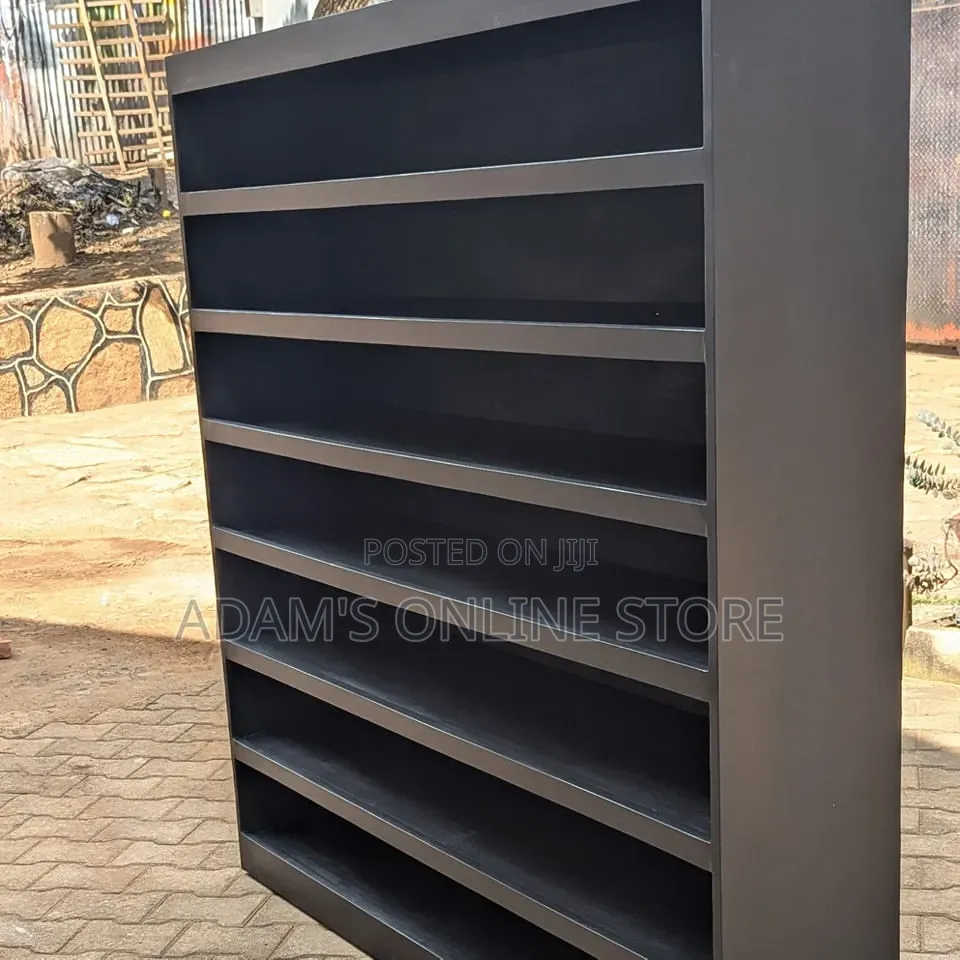 Black Shelves/Shoe Rack