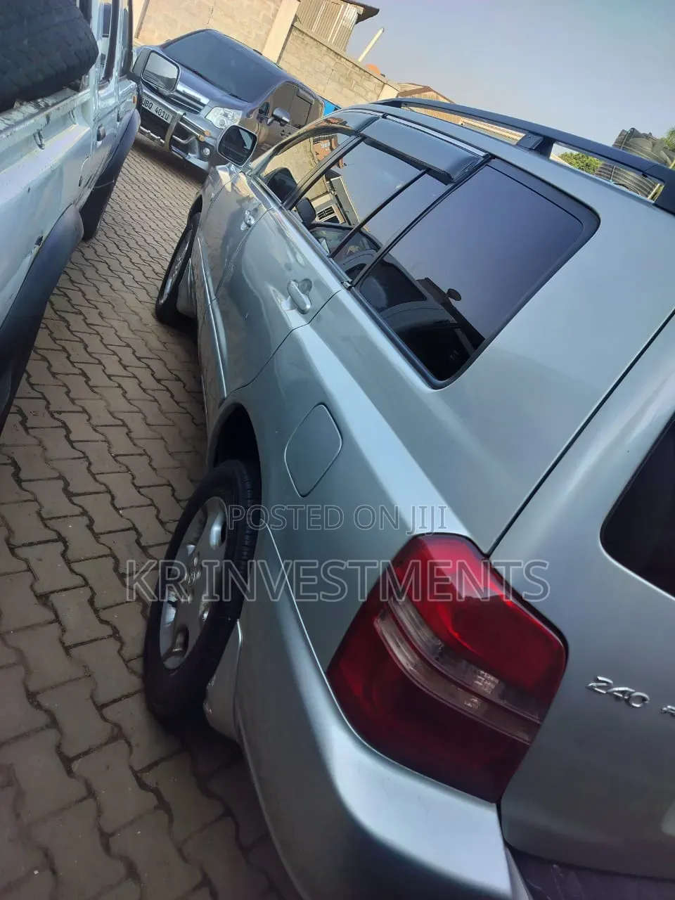 Toyota Kluger 2007 Silver