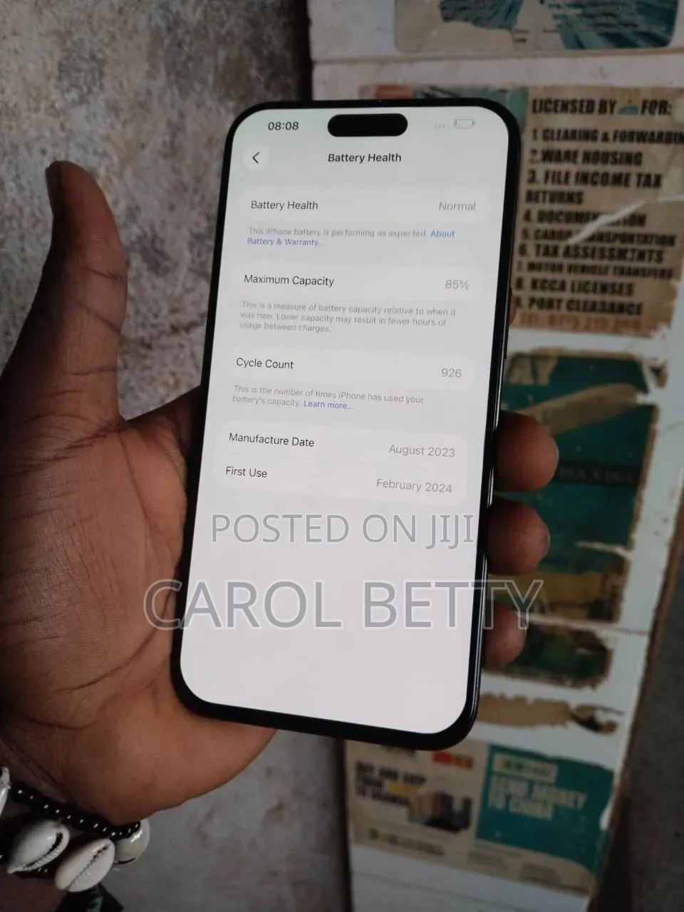 Apple iPhone 15 Pro Max 256 GB Black