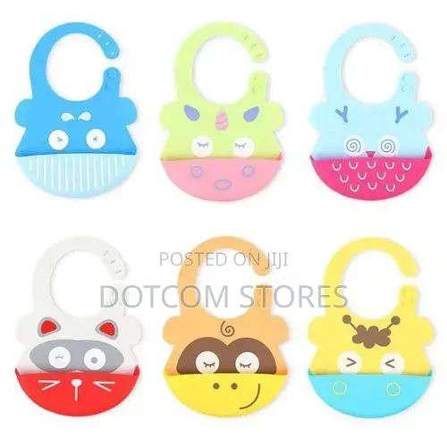 1 Piece of Silicone Baby Bibs