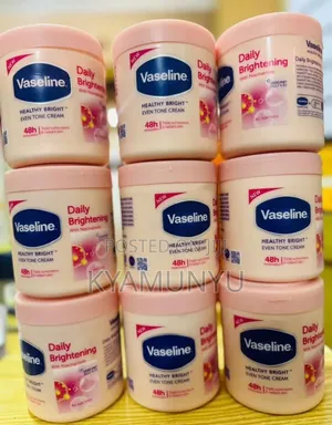 Vaseline Healthy Bright Even Tone Daily Brightening Body Cream.