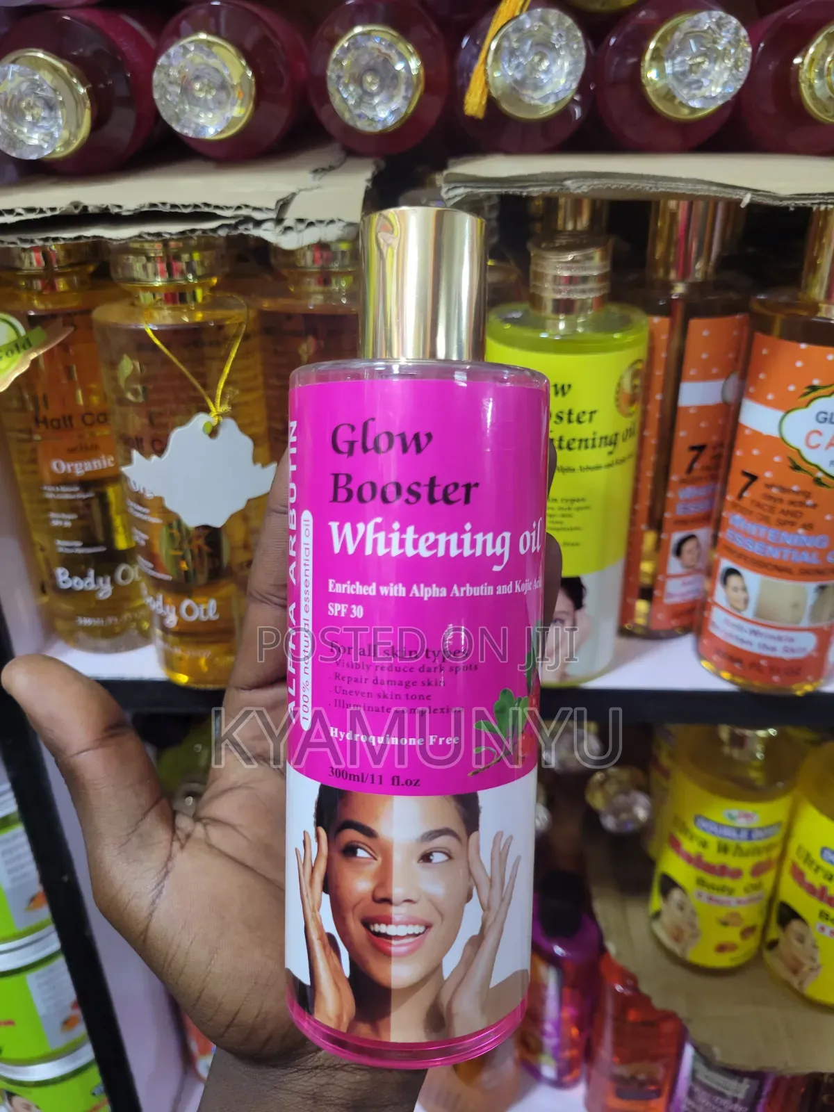 Glow Booster Whitening Oil.