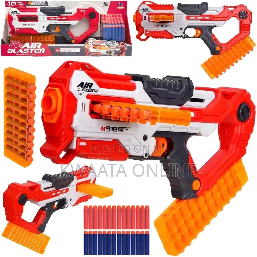 Toy Gun Blaster With Safety Bullets 28 Rounds for Long-Lasting Play