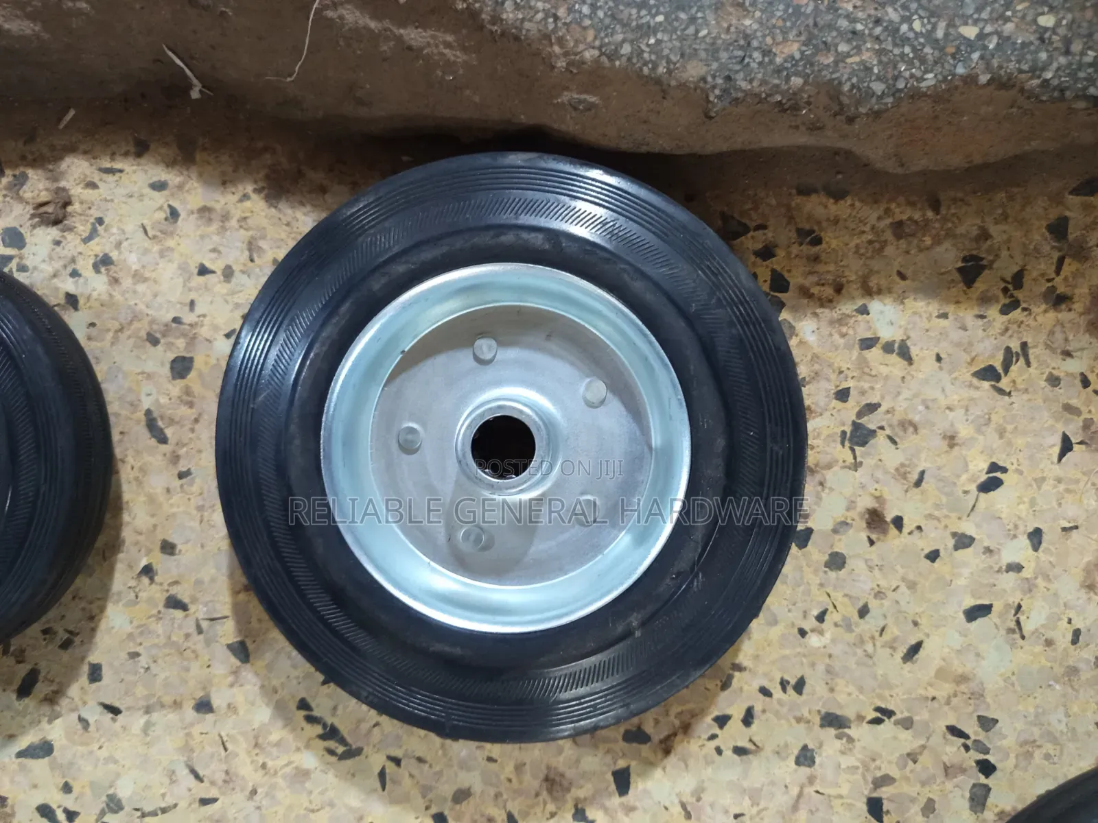 Caster Tyre Wheels 8 Inches Black