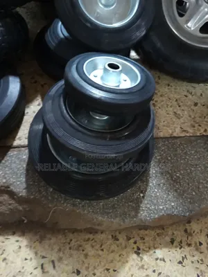Caster Tyre Wheels 8 Inches Black