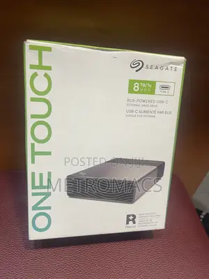 8TB SEAGATE USB-C Powered External Drive