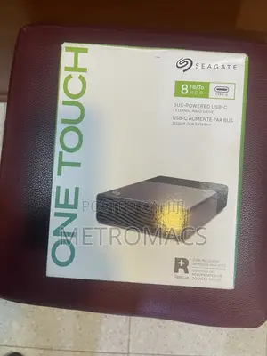 8TB SEAGATE USB-C Powered External Drive