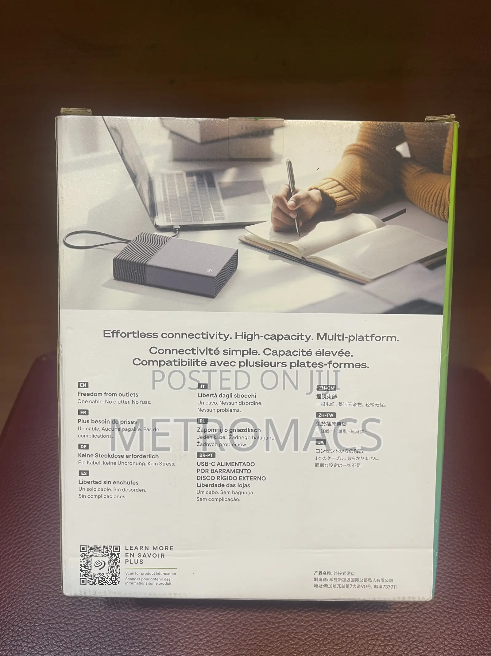 8TB SEAGATE USB-C Powered External Drive
