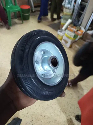 Caster Wheels 6 Inches Black Tyres