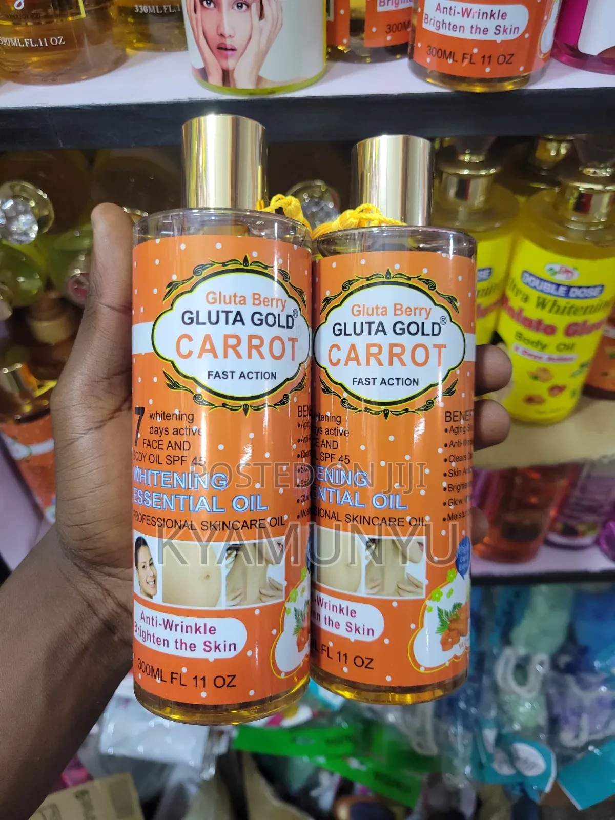 Gluta Berry Gluta Gold Carrot Fast Action Essential Oil