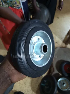 Caster Wheels 6 Inches Black Tyres