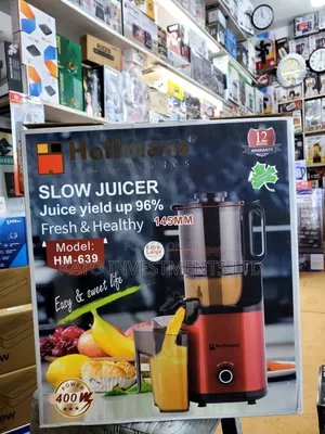 Hoffmans HM-639 Slow Juicer, a 400W Cold-Press Kitchen Appliance