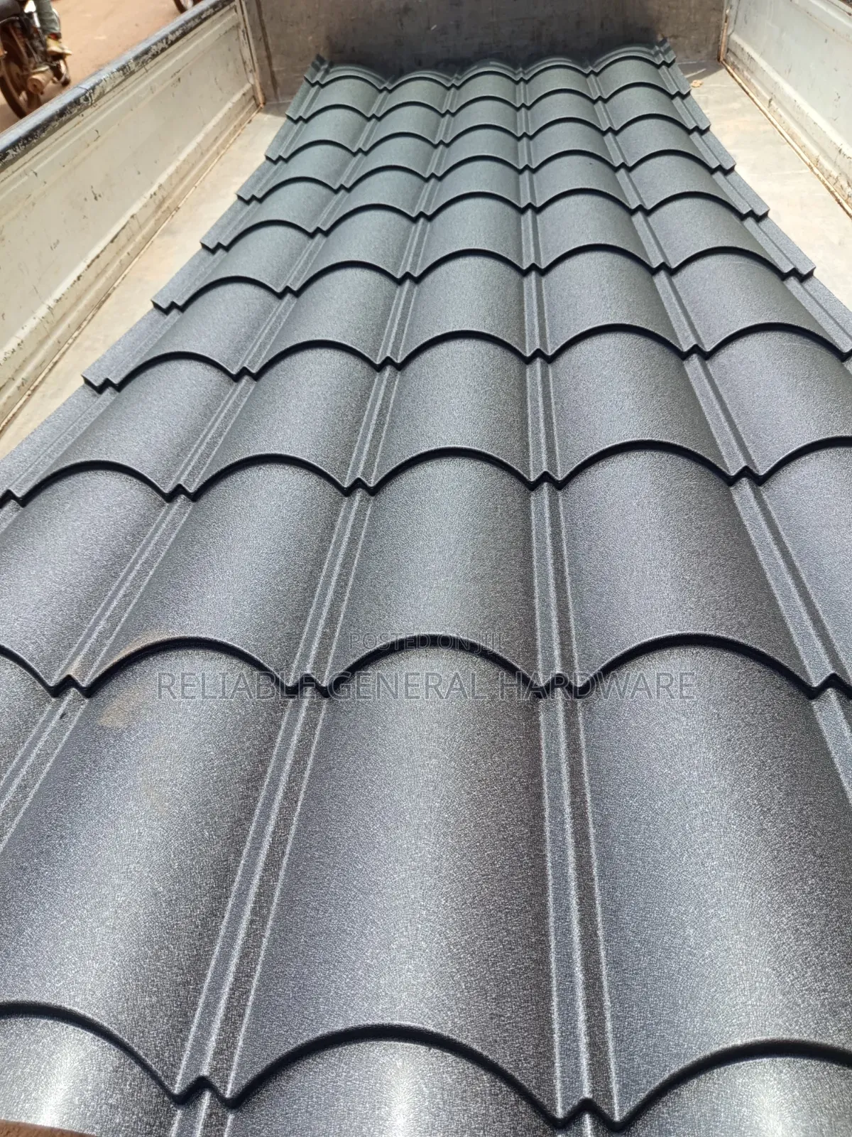 Iron Sheets Orientile Black Mat G.28 Uganda Baati