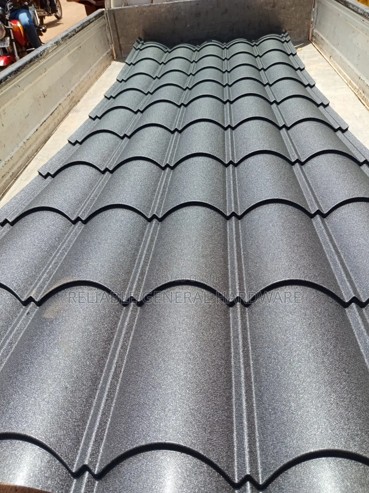 Iron Sheets Orientile Black Mat G.28 Uganda Baati