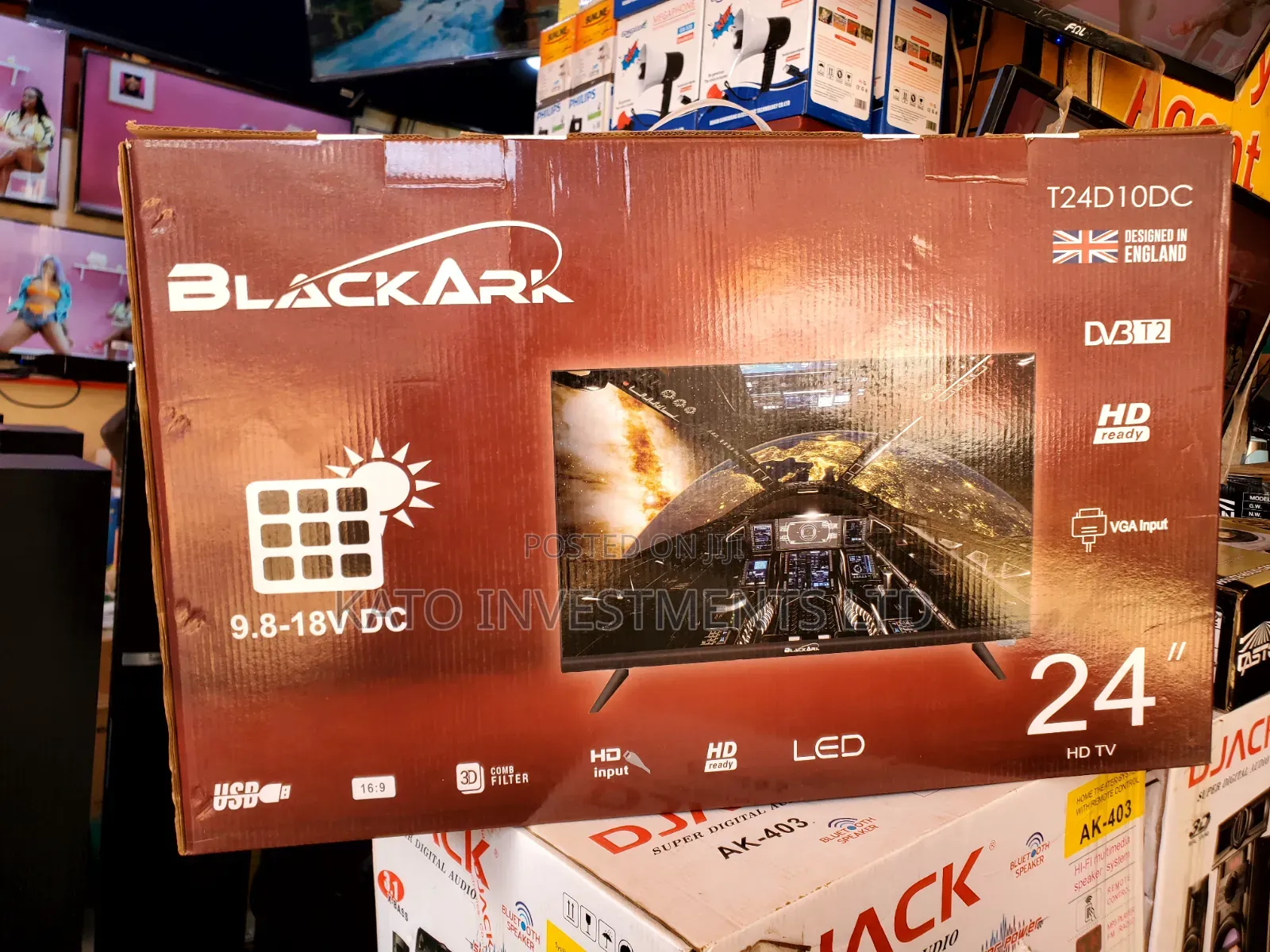 Blackark T24D10DC, a 24-Inch HD LED Television