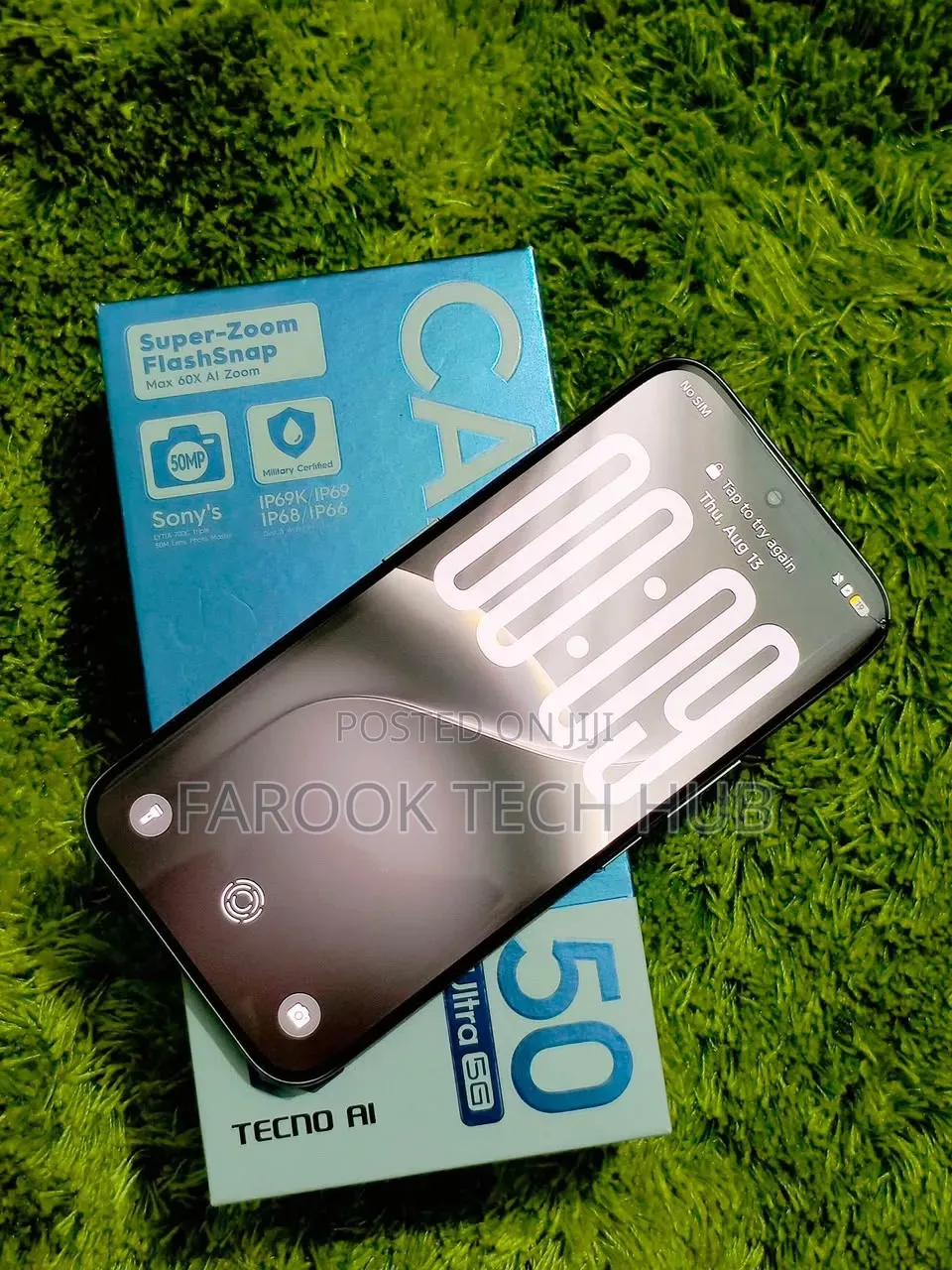 New Tecno Camon 50 Ultra 512 GB Black