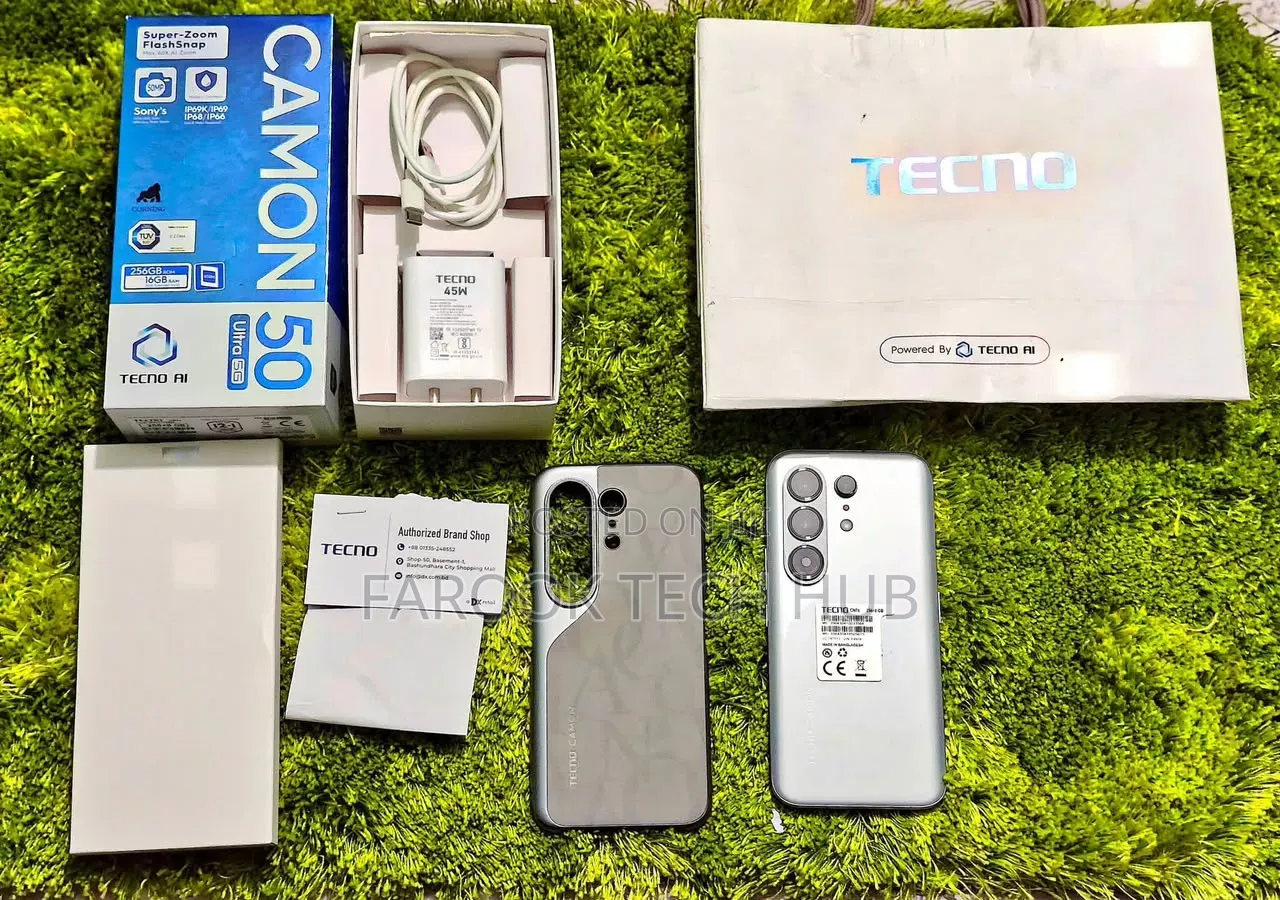 New Tecno Camon 50 Ultra 512 GB Black