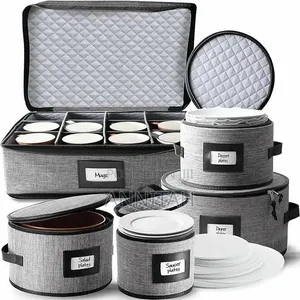 5 Pieces Dinner Ware Organizers (Idealancy Brand)