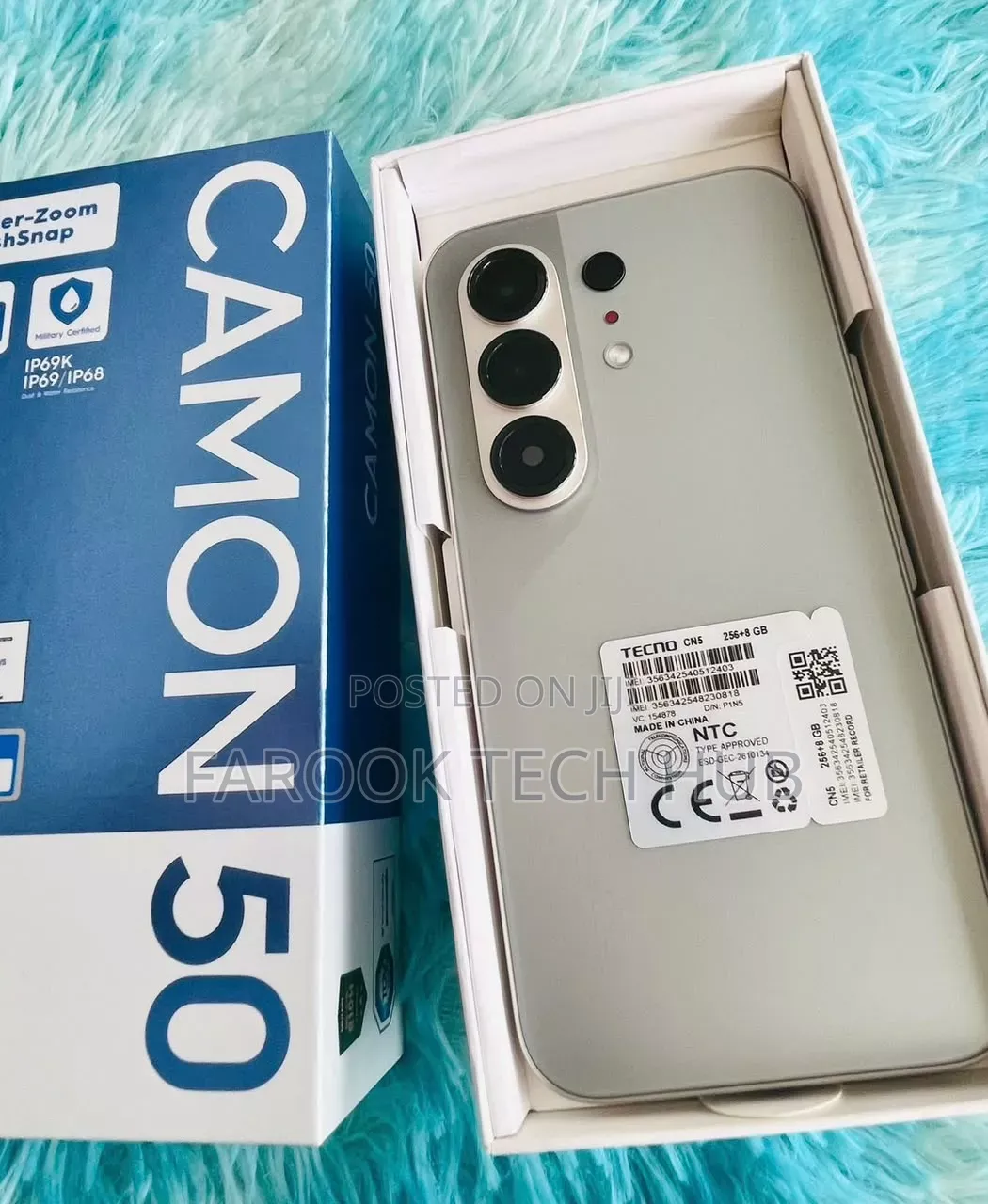 New Tecno Camon 50 Ultra 512 GB Gray