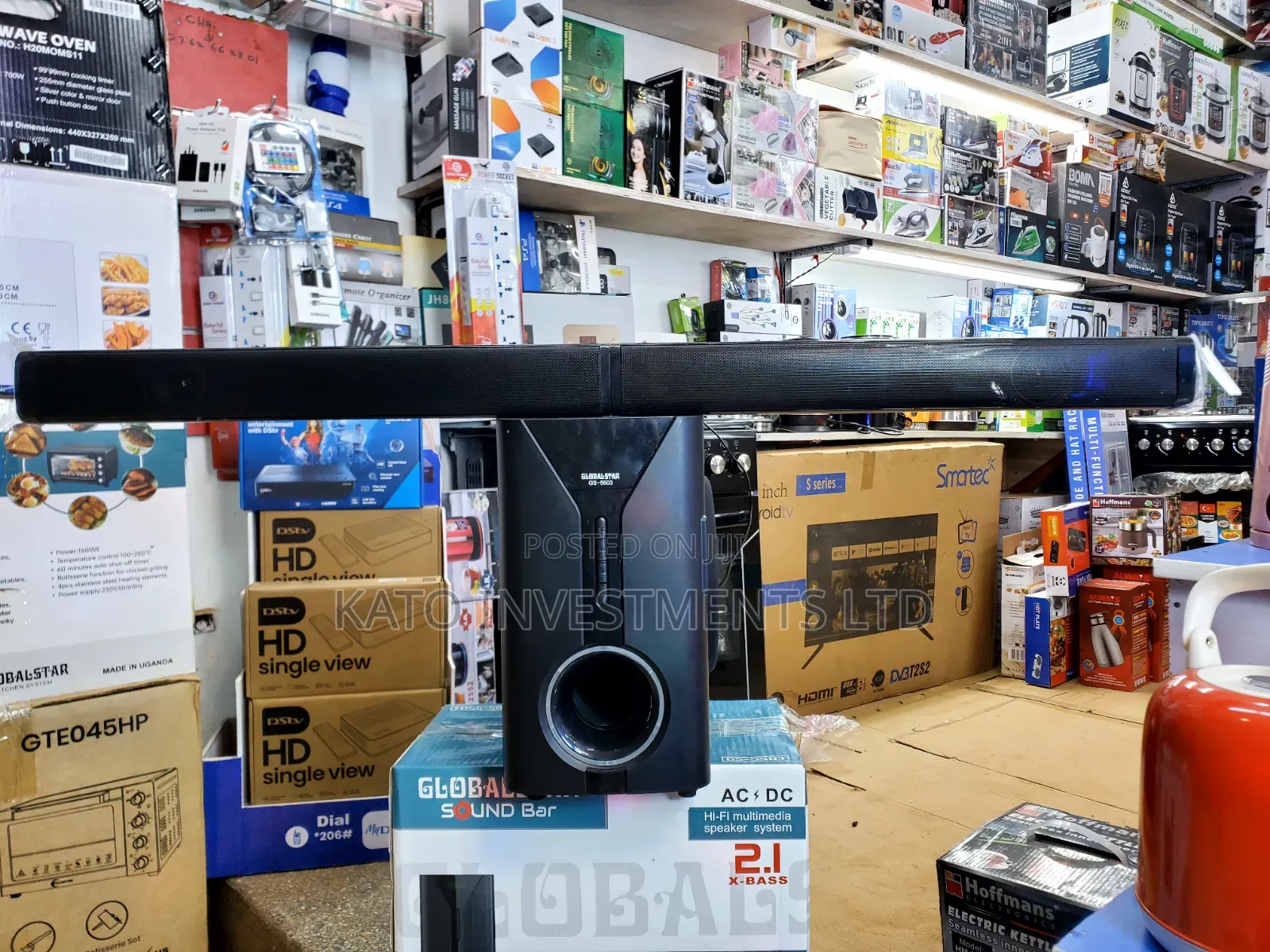 Globalstar GS-5503 2.1-Channel Multimedia Soundbar System