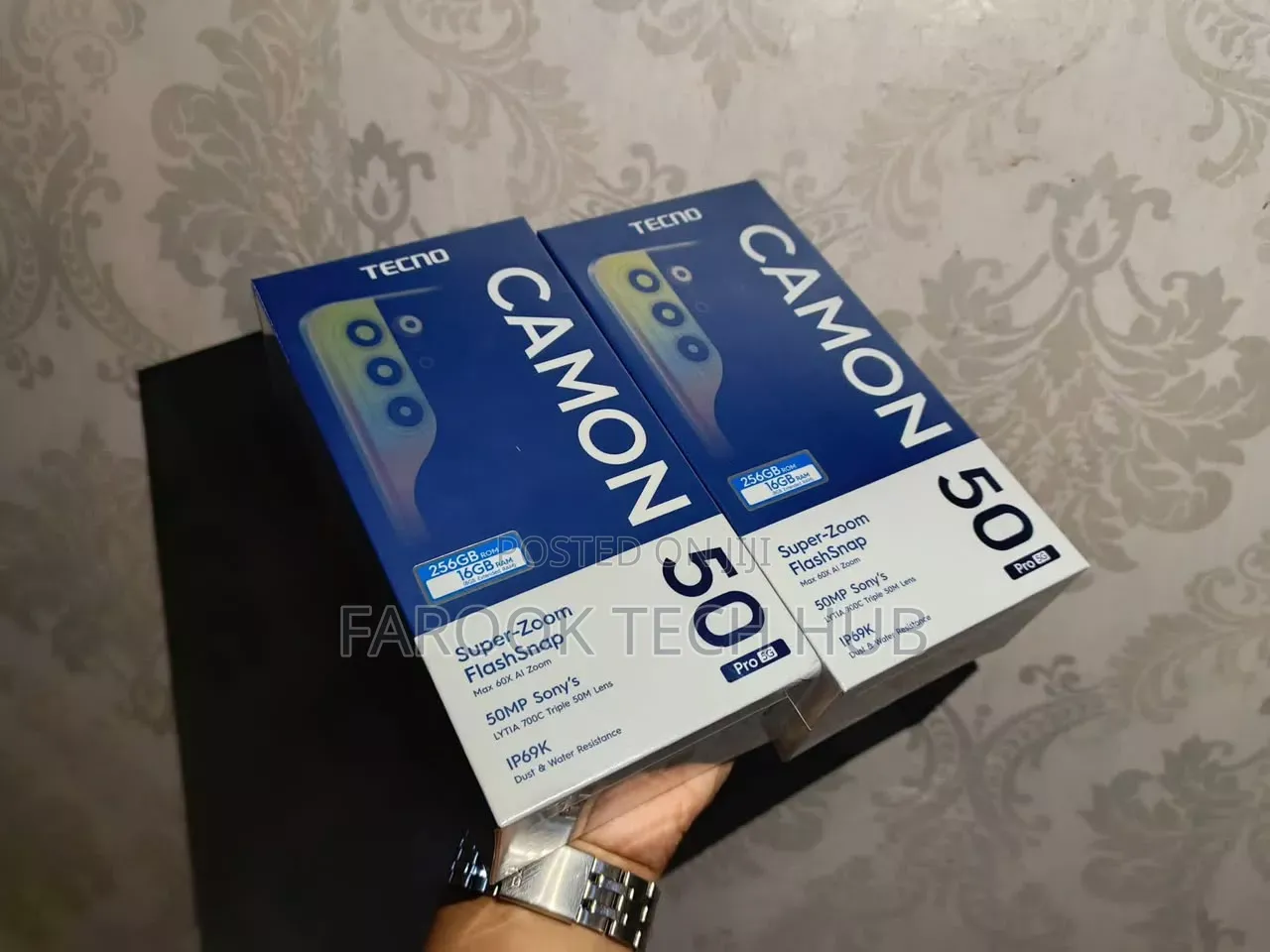 New Tecno Camon 50 Ultra 512 GB Purple