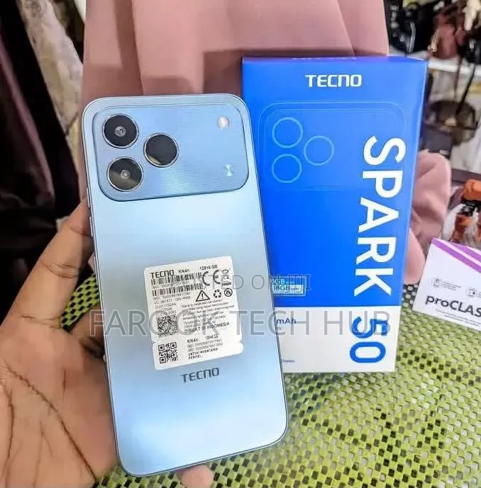 New Tecno Spark 50 128 GB Black