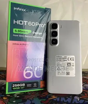 New Infinix Hot 60 Pro+ 256 GB Black