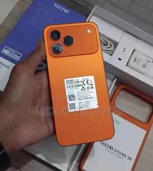 New Tecno Spark 50 128 GB Orange