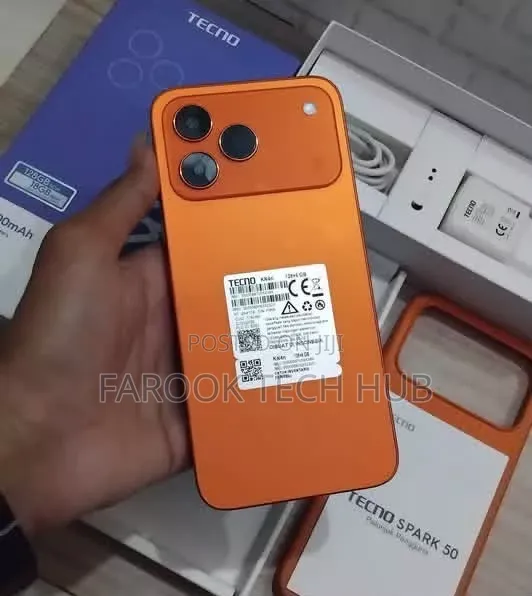 New Tecno Spark 50 128 GB Orange