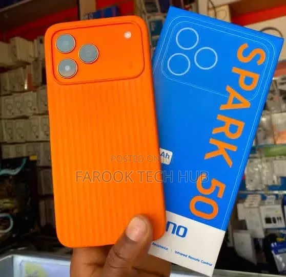 New Tecno Spark 50 128 GB Orange