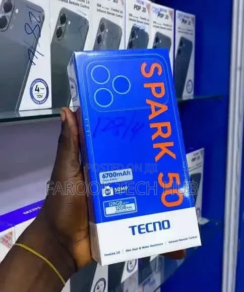 New Tecno Spark 50 128 GB Orange