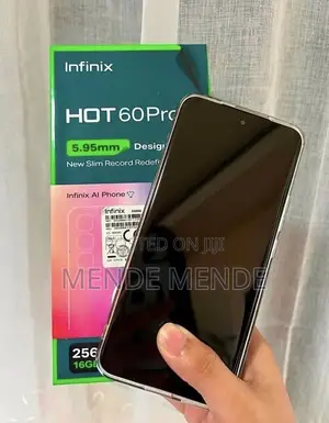 New Infinix Hot 60 Pro+ 256 GB Black