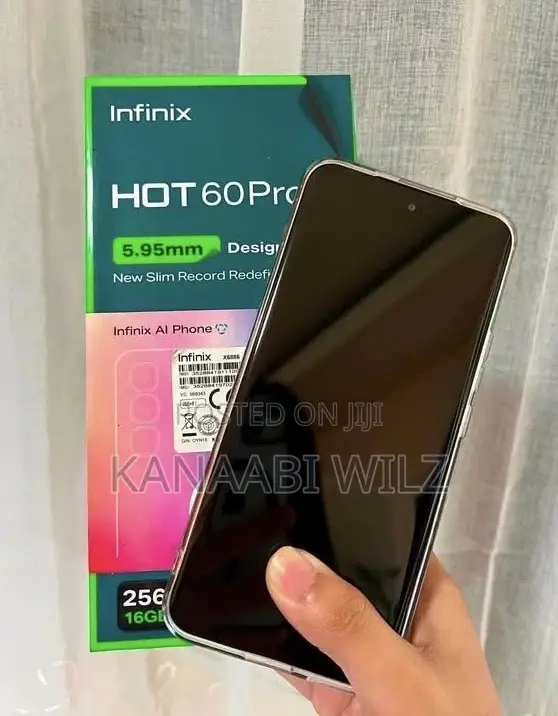 New Infinix Hot 60 Pro+ 256 GB Black
