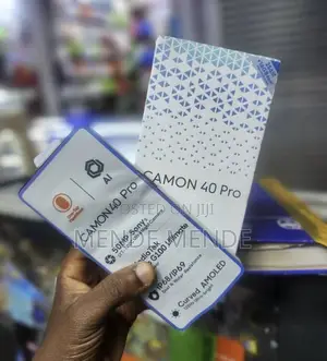 New Tecno Camon 40 Pro 5G 256 GB Black