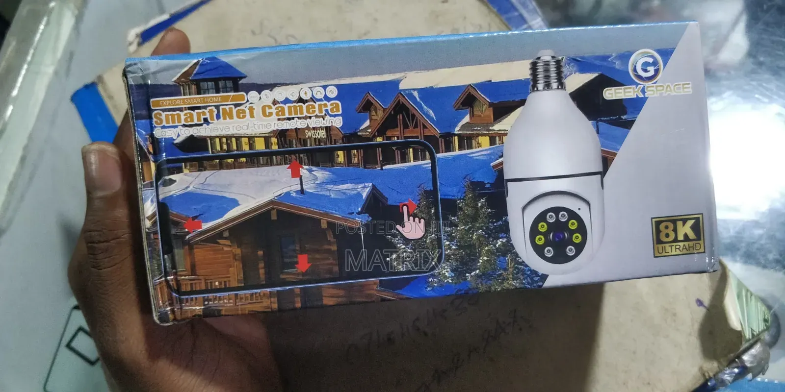 Wi-Fi Security Bulb Camera