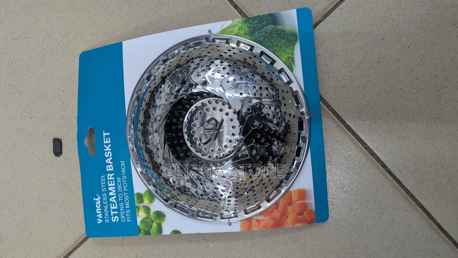 Stainless Steel Foldable Steamer  Basket