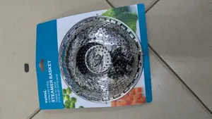Stainless Steel Foldable Steamer  Basket